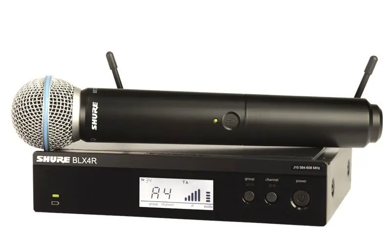Begrenzte Stückzahl - Shure BLX24R/Beta 58-S8 19" Vocal Wireless System, Drahtlos Mikrofon