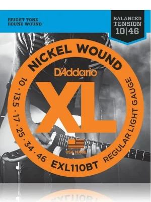 Mega-Angebot - D‘Addario EXL110BT E-Gitarren Saiten .010-.046 Regular Light Gauge