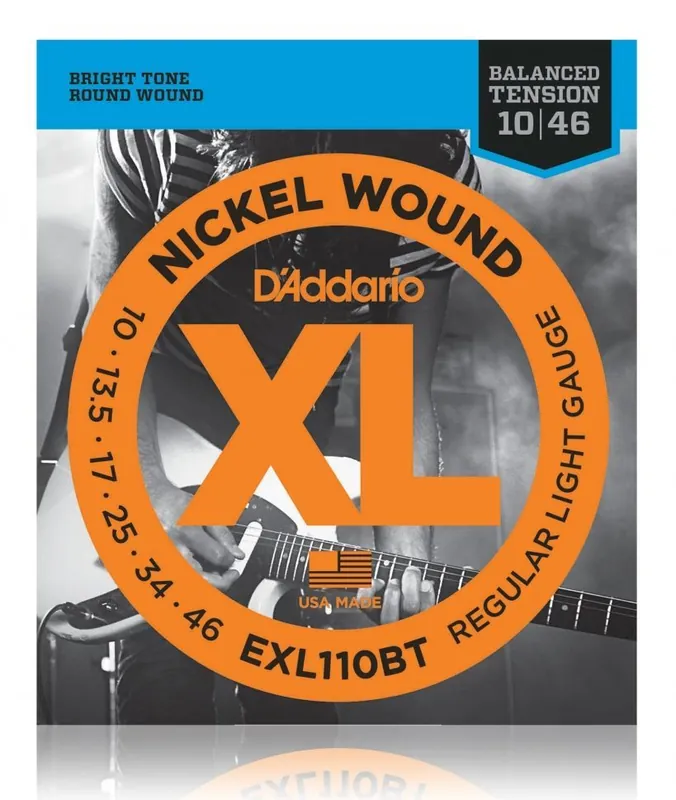 Mega-Angebot - D‘Addario EXL110BT E-Gitarren Saiten .010-.046 Regular Light Gauge