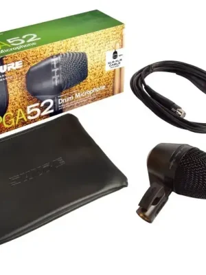 Nur heute | Shure PGA52 Dynamisches Bassdrum-Mikrofon, Niere inkl. Kabel
