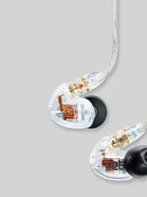 Neu im Sortiment - Shure SE425-CL 2-Wege Stereo InEar Hörer Farbe Transparent
