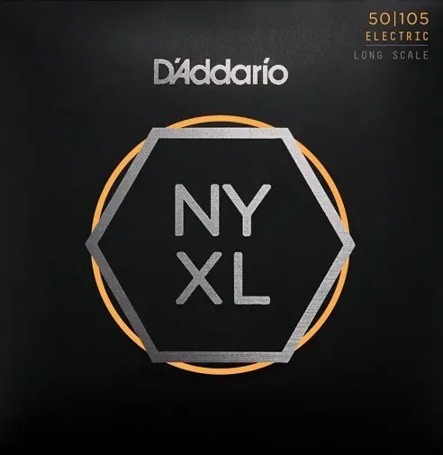D‘Addario NYXL50105 E-Bass Saiten, 4 String Bass 050-105 | Hochwertig