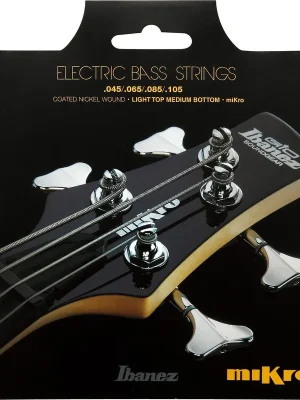 Ibanez IEBS4CMK Micro E-Bass Saiten, 4 String Bass 045-105 | Bewährte Qualität