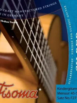 Neu verfügbar | Fisoma Saiten 1/4 Konzertgitarre KinderGitarre, Mensur 45-50cm,