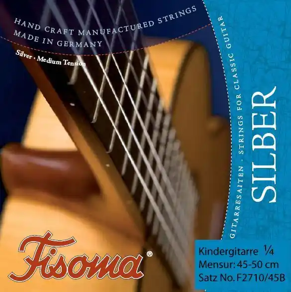 Neu verfügbar | Fisoma Saiten 1/4 Konzertgitarre KinderGitarre, Mensur 45-50cm,