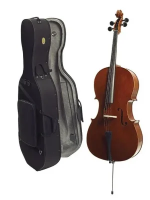 Stentor Cello 4/4 1586A Conservatoire Ebenholzgriffbrett, Ebenholzwirbel - Abverkauf