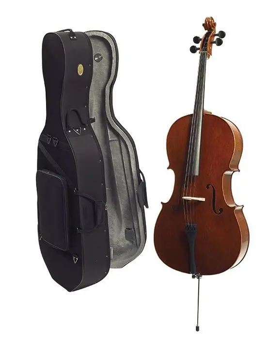 Stentor Cello 4/4 1586A Conservatoire Ebenholzgriffbrett, Ebenholzwirbel - Abverkauf