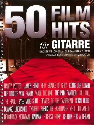 Jetzt sparen - Noten 50 Film Hits für Gitarre Bosworth für klassische Gitarre BOE 7855