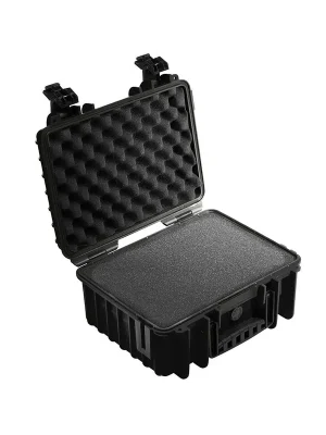 Bestseller | B&W ProAudio Case 3000 mit Würfelschaum, schlagfester Koffer aus Polypropylen