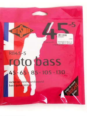 Rotosound E-Bass Saiten RB45-5 RotoBass | Beliebt