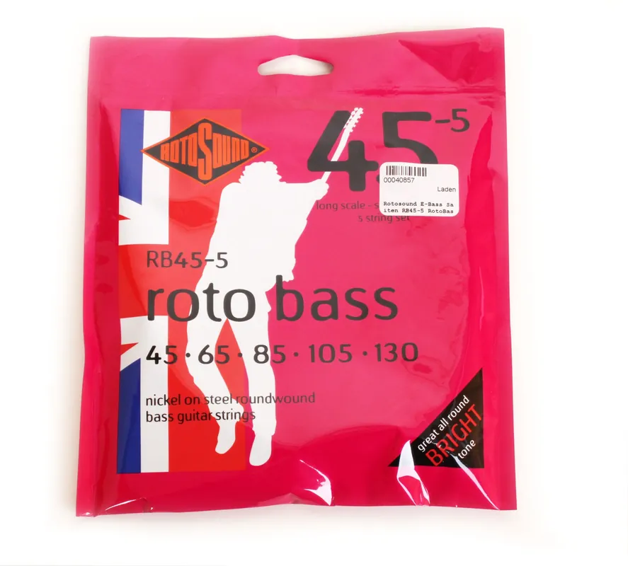 Rotosound E-Bass Saiten RB45-5 RotoBass | Beliebt