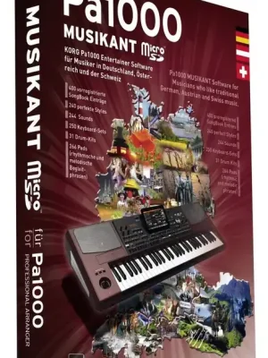 Korg PA-1000 Musikant-Erweiterung incl. 240 PA1000-Styles, 400 Songbook-Einträge - Top-Deal