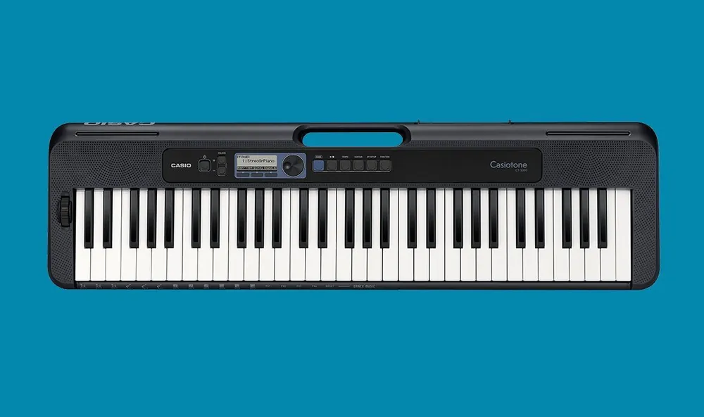 Casio CT-S300 Keyboard incl.Netzadapter, USB, Anschlagdynamik | Super-Preis