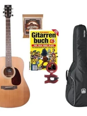 Hochwertig - Mark-Westerngitarren SET II, Paket Gitarre lernen
