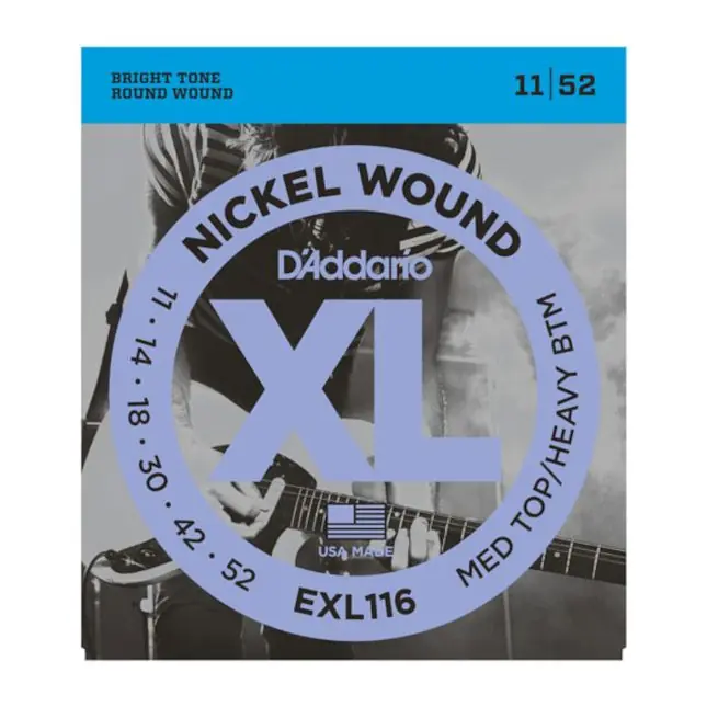 Top bewertet - D‘Addario EXL116 E-Gitarren Saiten .011-.052
