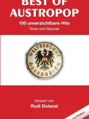 Zertifiziert | Noten BEST OF AUSTROPOP Songs Österreich Dolezal Rudi Texte & Akkorde BoE 7447