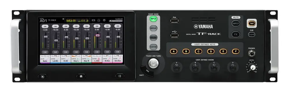 Mega-Angebot | Yamaha TF-Rack Digitalmixer 19" Rackversion des Digitalmischpultes TF-1