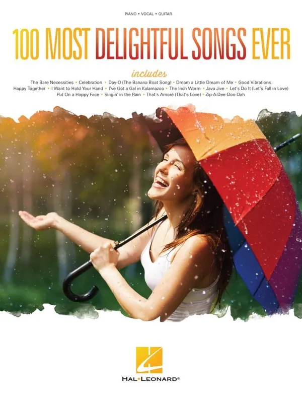 Top bewertet | Noten 100 most delightful songs ever Piano Gesang Gitarre HL145438