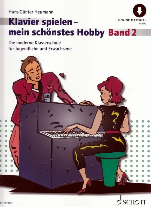 Noten Klavierspielen mein schönstes Hobby Band 2 Hans Günther Heumann ED 9399D - Heute kaufen
