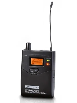 Sehr gefragt - LD Systems MEI 1000 BPR G2 In-Ear Empfänger 823 - 832 MHz und 863 - 865 MHz