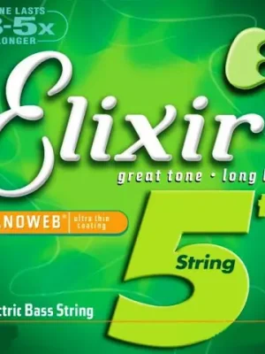 Sofort bestellen | Elixir Nanoweb E-Bass Saiten,5-String Satz 045-130