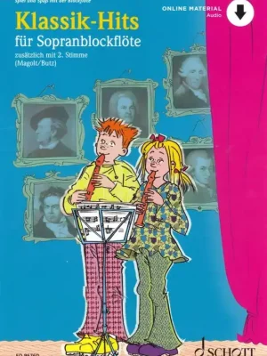 Letzte Chance | Noten Klassikhits für Sopranblockflöte ED 9576D incl. Audiodownload-Code zum