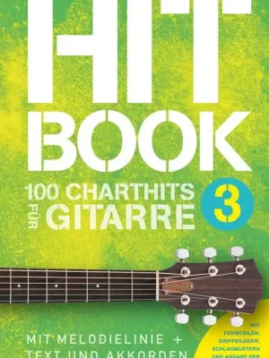Begrenzte Stückzahl | Noten Gitarre Hitbook 3 - 100 Chart Hits Boe BOE 7999 Akustikgitarre Hit Book