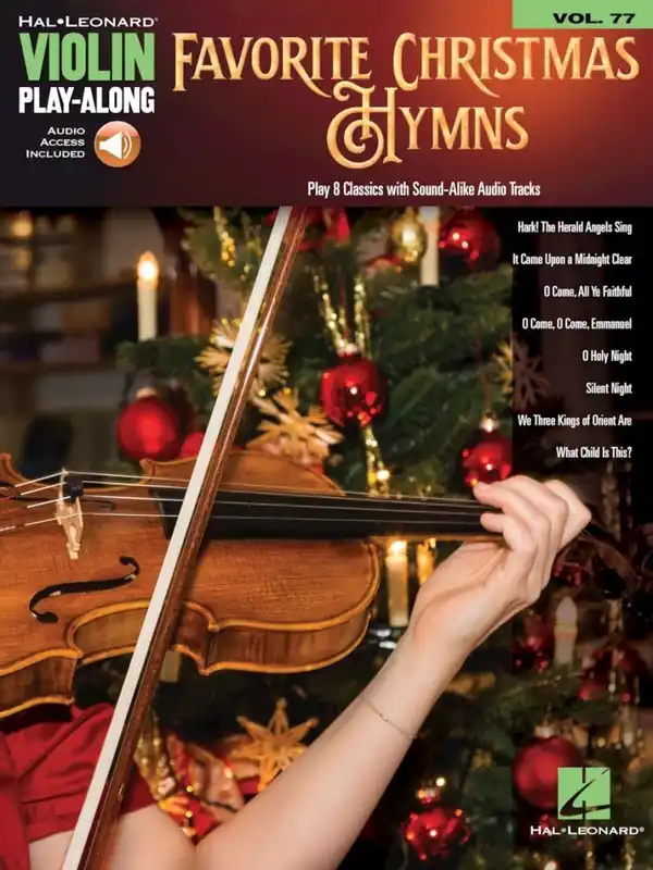 Noten Favorite Christmas Hymns for Violin incl Audio-downloadcode HL278018 Geige | Kundenfavorit