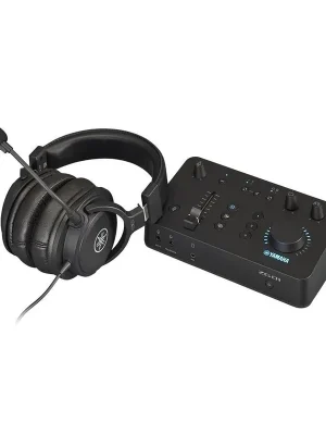 Yamaha ZG01 Pack Game-Streaming Komplettpaket mit Audiomixer und Headset - Fast ausverkauft