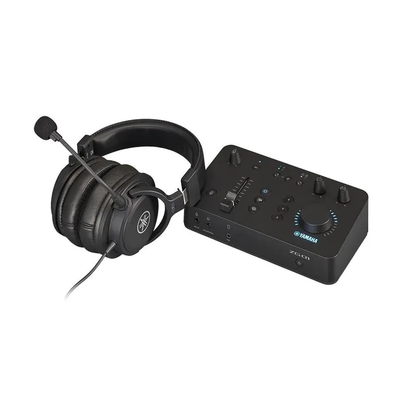 Yamaha ZG01 Pack Game-Streaming Komplettpaket mit Audiomixer und Headset - Fast ausverkauft
