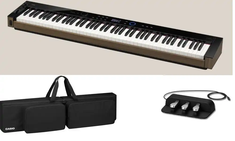 Casio PX-S6000 BK Stage Set + SP-34 + SC900 Bag, Stagepiano schwarz - | Mega-Angebot