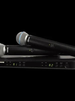 Neuheit | Shure BLX288/Beta58-T11 863 - 865 MHz Combo Wireless System, Drahtlos Mikrofon