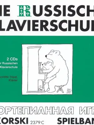 CD Die russische Klavierschule 3 - Begleit-CD zur Schule SIK 2379C | Nur noch heute