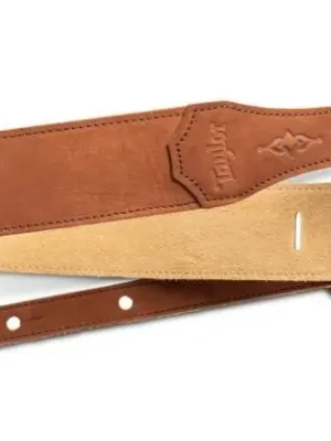 Top bewertet | Taylor 2.5" Sanded Leather Gitarrengurt - Medium Brown