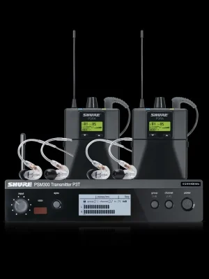 Profi-Qualität | Shure PSM 300 Twin Pack Pro P3TERA215TWP-S8 In-Ear Monitoring System