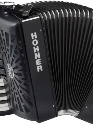 Angebot | Hohner Bravo II 60 - schwarz HOA16960 60 Bässe, neues Verdeck, silent Key
