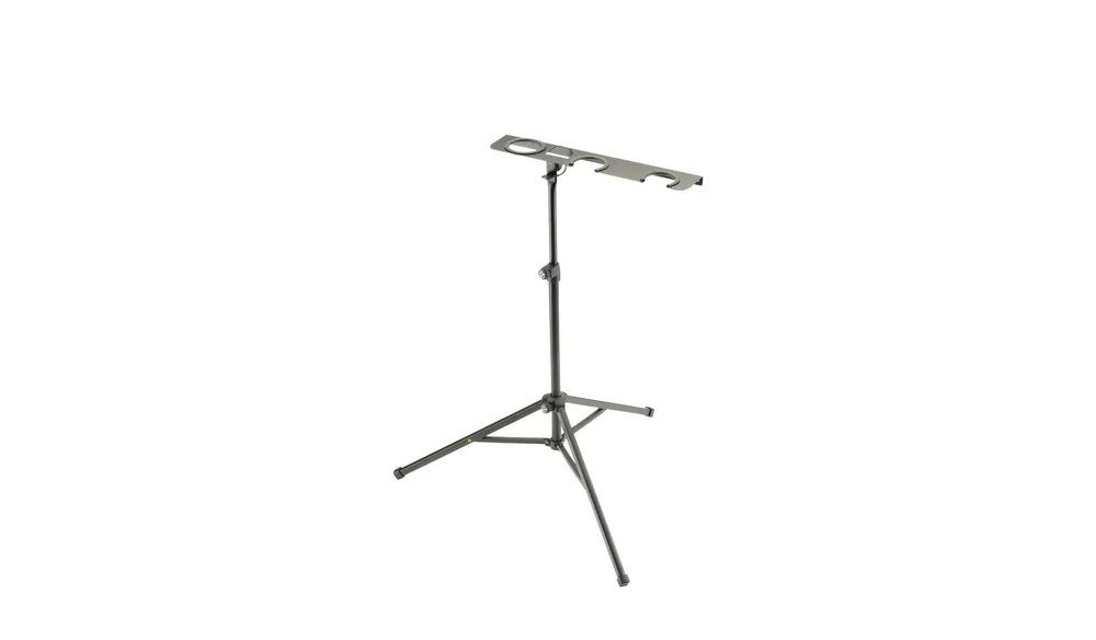 K&M 15920 Universal Ständer / Halter f. bis zu 3 Dämpfer (Trompete / Flügelhorn) - Qualitätsprodukt