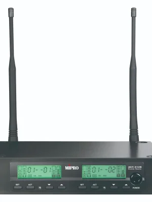 Kundenfavorit | Mipro ACT-312B UHF Zweikanalempfänger Frequenzbereich 823-832 MHz