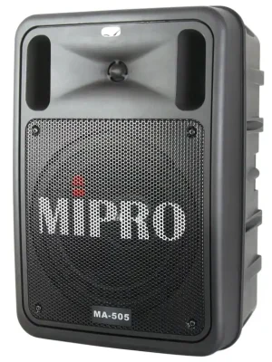 Jetzt erhältlich | Mipro MA-505R2DPM3 Mobile Akkubox mit 2-Kanal Funkempfänger und USB-Mediaplayer