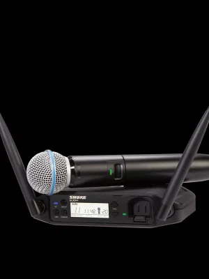 Nicht verpassen | Shure GLXD24+/Beta58 Funkmikrofon Vocal Wireless System 2,4 GHz + 5,8 GHz