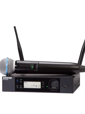 Profi-Qualität - Shure GLXD24R+/Beta58 Funkmikrofon Vocal Wireless System 2,4 GHz + 5,8 GHz