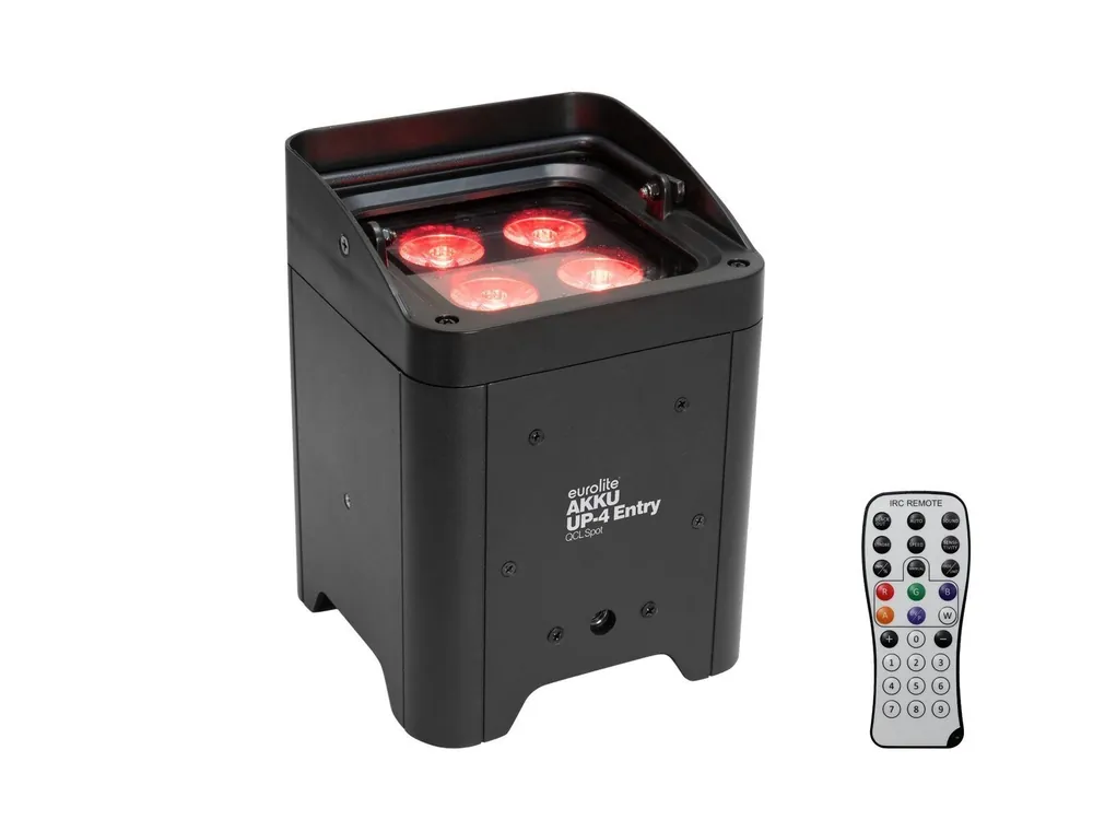 EUROLITE AKKU UP-4 Entry QCL Spot Akku LED Scheinwerfer - Preishit