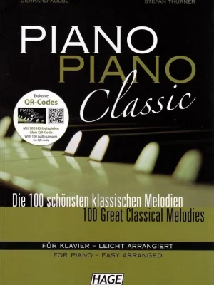 Endet bald - Noten PIANO PIANO Classic 100 klassische Melodien Ed Hage 3777 Klassik Klavier