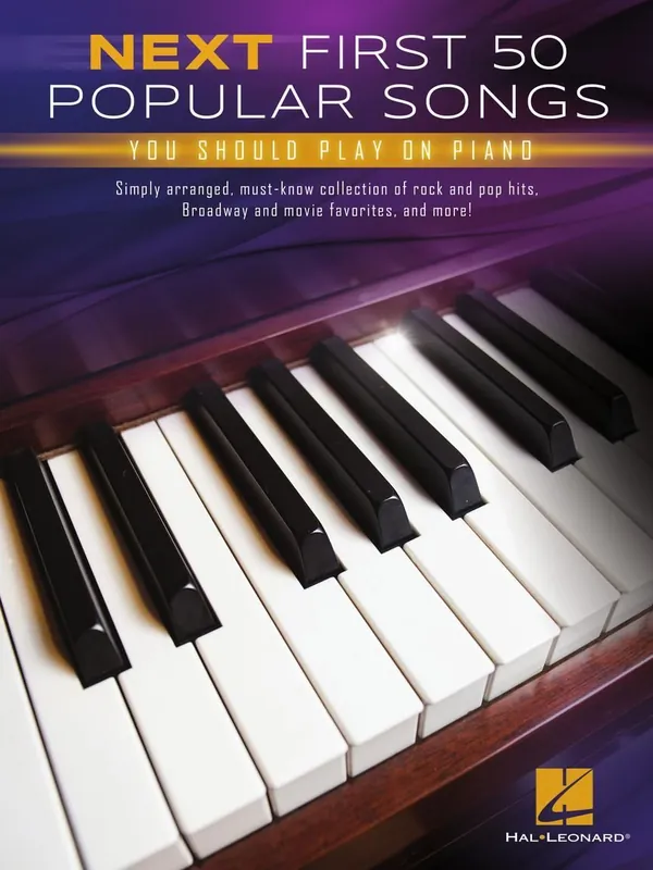Neu im Shop - Noten Next First 50 Popular Songs You Should Play on Piano HL1256647