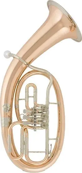 Sofort bestellbar | Josef Lidl (Cerveny) Bb-Tenorhorn, LTH721-3R Bohrung 13,20 mm, Goldmessing,