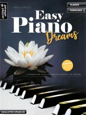 Kostenlose Rückgabe | Noten Easy Piano Dreams & Online-Audio für Klavier von Theresia Prelog