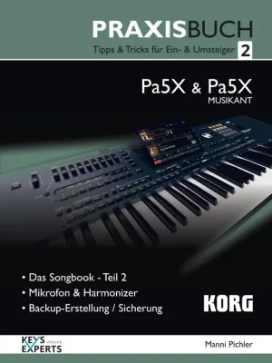 Profi-Qualität | KORG PA-Praxisbuch 2 Keyboard PA-5X