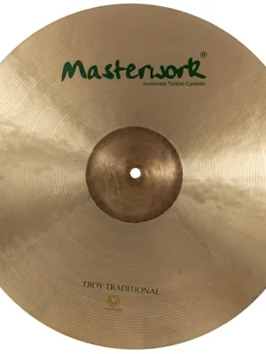 Masterwork Troy Traditional 18" Crash Becken | Kundenfavorit