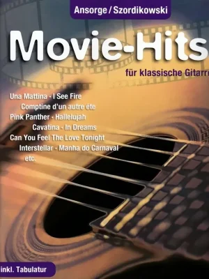 Noten Movie-Hits für klassische Gitarre Peter Ansorge Bruno Szordikowski ED23446 - Günstig
