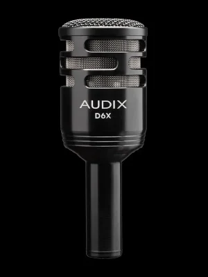Audix D6X Bassdrum-Mikrofon, dynamisch NEU | Bewährte Qualität